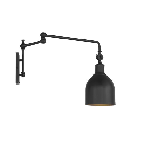 Isles Matte Black One-Light Wall Sconce, image 5