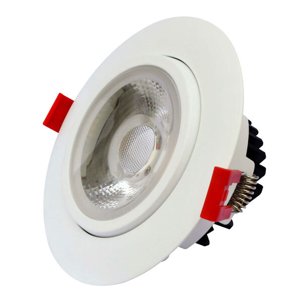 White 4-Inch 3000K LED Recessed Slim Light, image 2