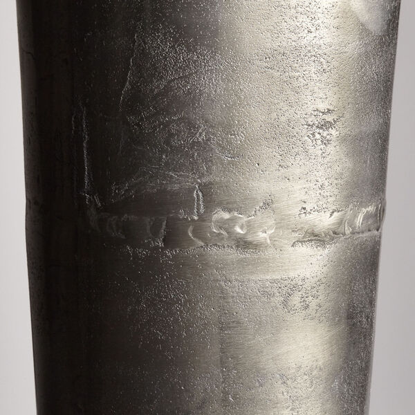Raw Nickel Large Relic Vase, image 3