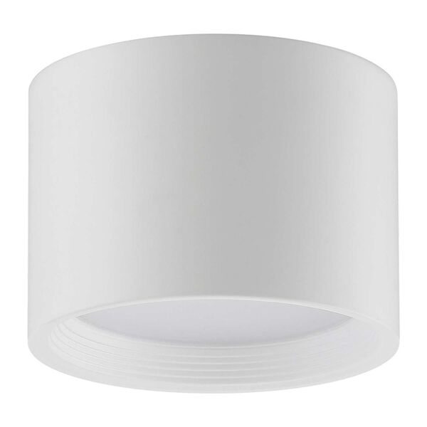 Reel White Seven-Inch LED Flush Mount, image 6