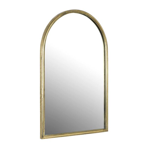 Gold 24 x 36-Inch Arched Wall Mirror, image 2