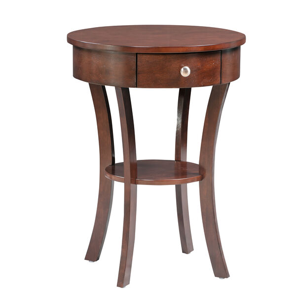 Aster Espresso Rubber Wood End Table, image 3