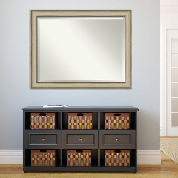 Colonial Light Gold Wall Mirror, image 1