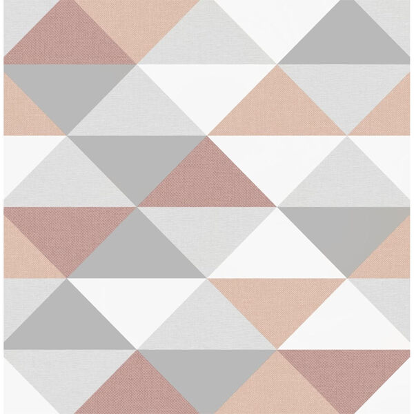 NextWall Mod Triangles Peel and Stick Wallpaper, image 2