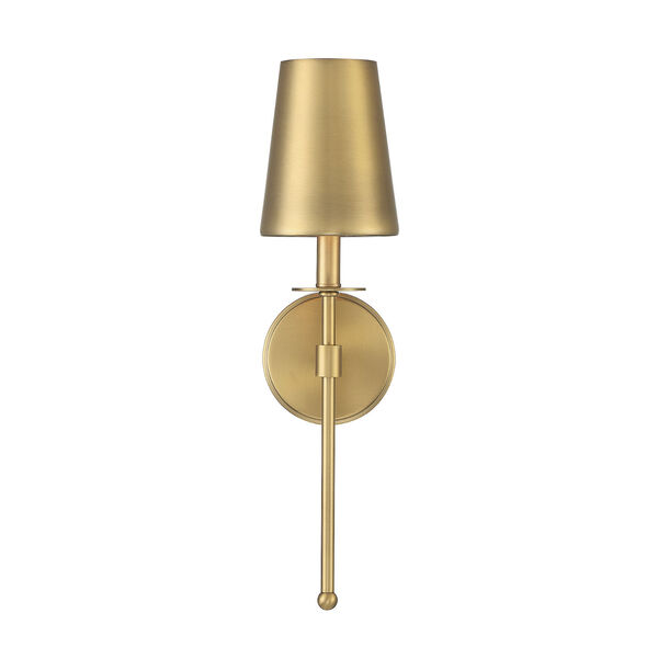 Lowry Natural Brass 20-Inch One-Light Wall Sconce, image 3