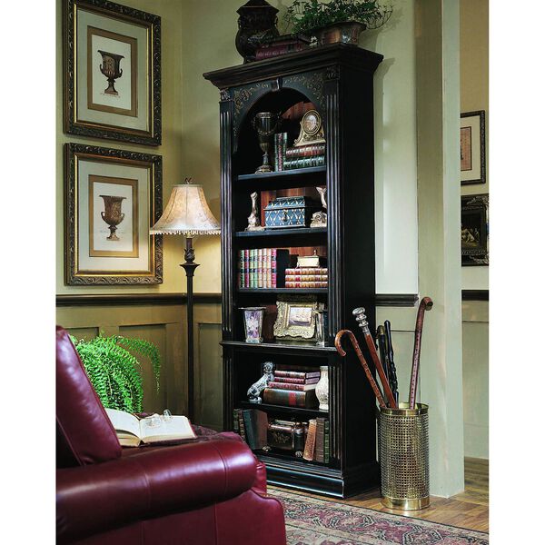 Black Hand Painted Bookcase, image 1