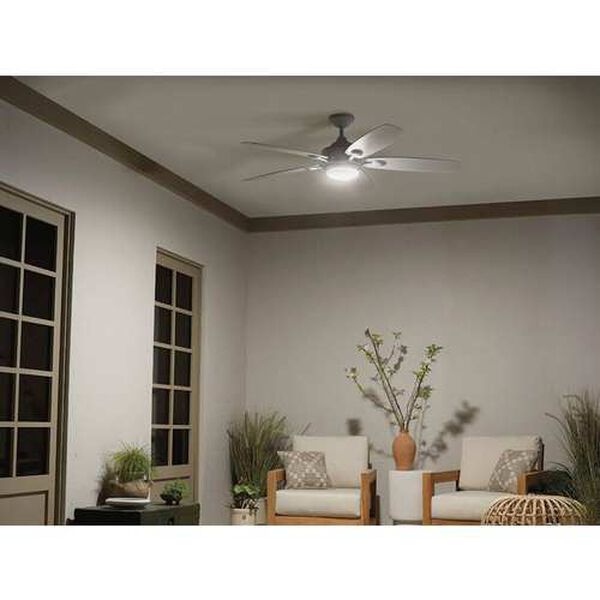 Tranquil White LED 56-Inch Steel Ceiling Fan, image 3