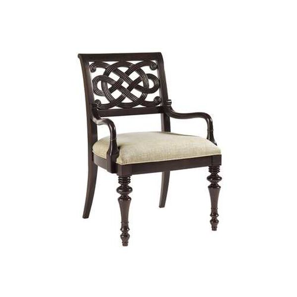 Royal Kahala Dark Brown Molokai Arm Chair, image 1