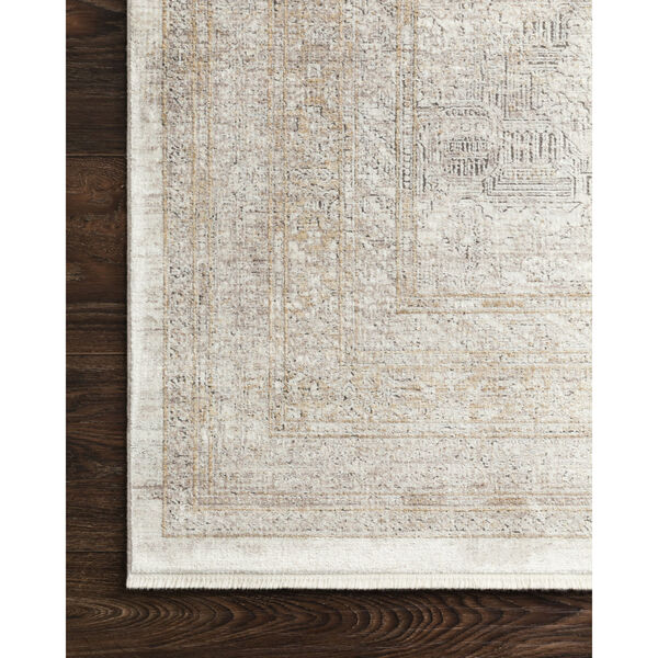 Gemma Sand and Ivory 7 Ft. 7 In. x 9 Ft. 10 In. Power Loomed Rug, image 3