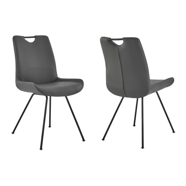 Coronado Gray Powder Coat Dining Chair, Set of Two, image 1