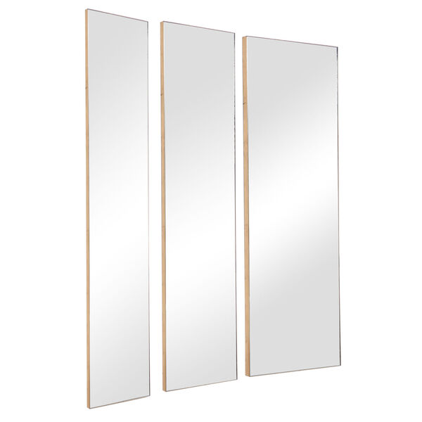 Rowling Gold Leaf  Mirrors, Set of 3, image 4