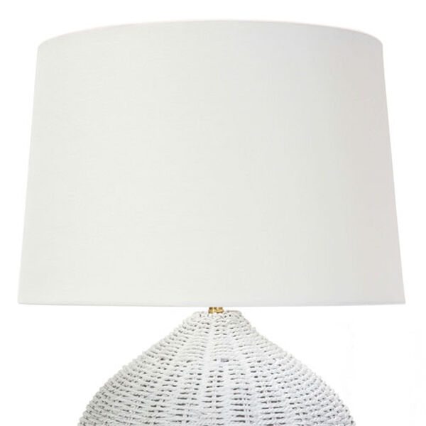 Coastal Living Georgian White One-Light Table Lamp, image 5