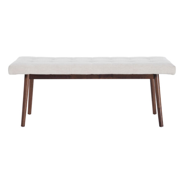 Casper Beige and Natural and Brown Bench, image 4