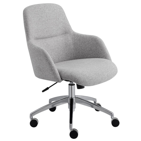 Minna Gray 26-Inch Low Back Office Chair, image 6