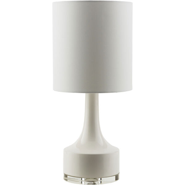 Farris White One-Light Table Lamp, image 1