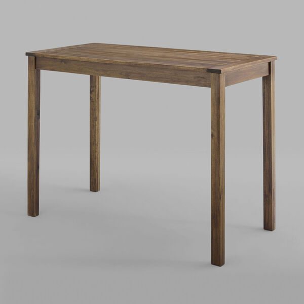 Dark Brown Outdoor Counter Height Table, image 3