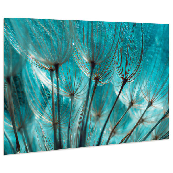 Dandelion Frameless Free Floating Tempered Glass Wall Art, image 3
