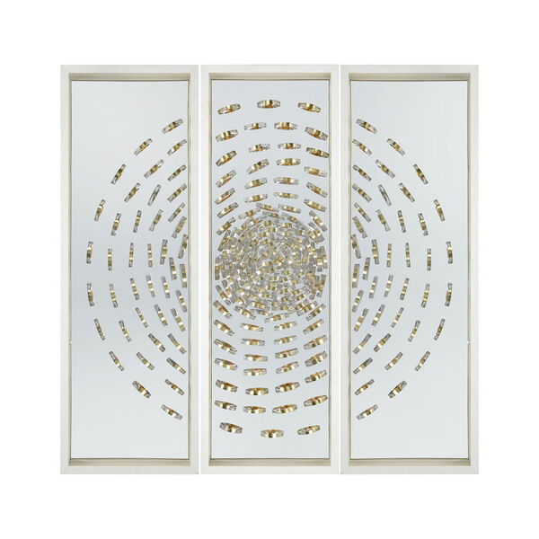 Cache Silver and Gold Wall Decor - Set of 3, image 1
