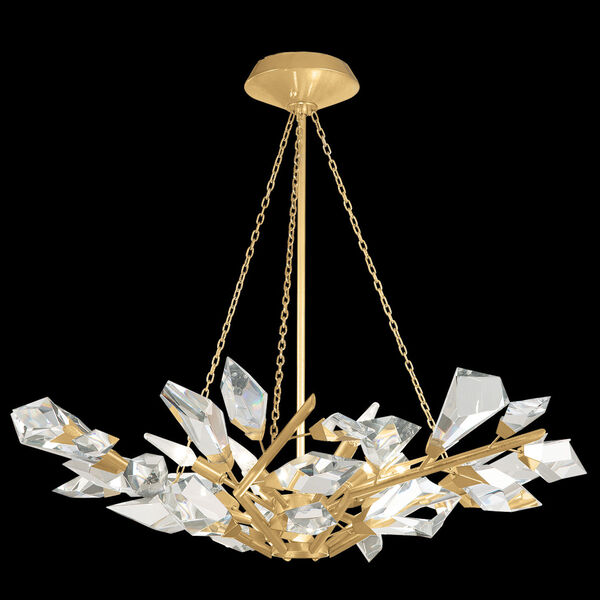 Foret Gold Six-Light Pendant, image 1