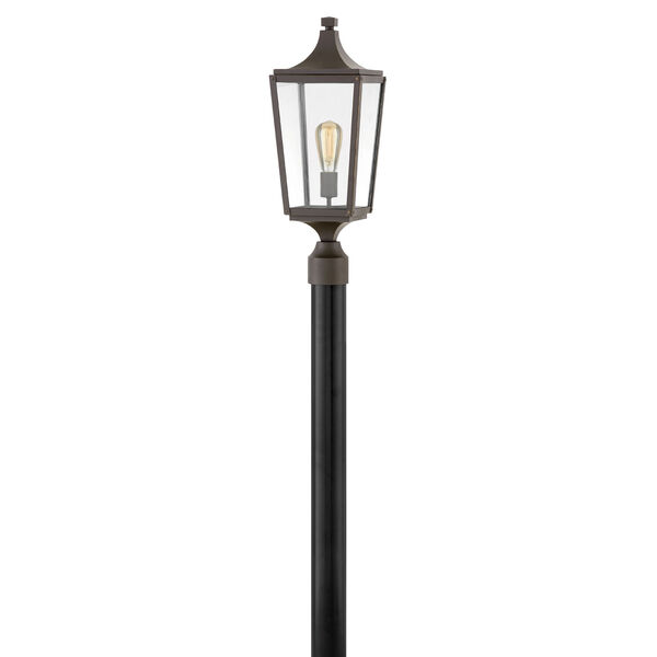 Jaymes Oil Rubbed Bronze One-Light Outdoor Post Top and Pier Mount, image 1