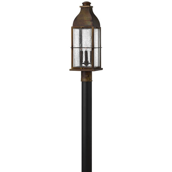 Bingham Sienna 8-Inch Three-Light Outdoor LED Post Top and Pier Mount, image 1