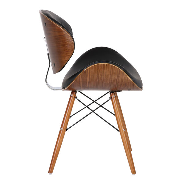 Cassie Black with Walnut Dining Chair, image 3