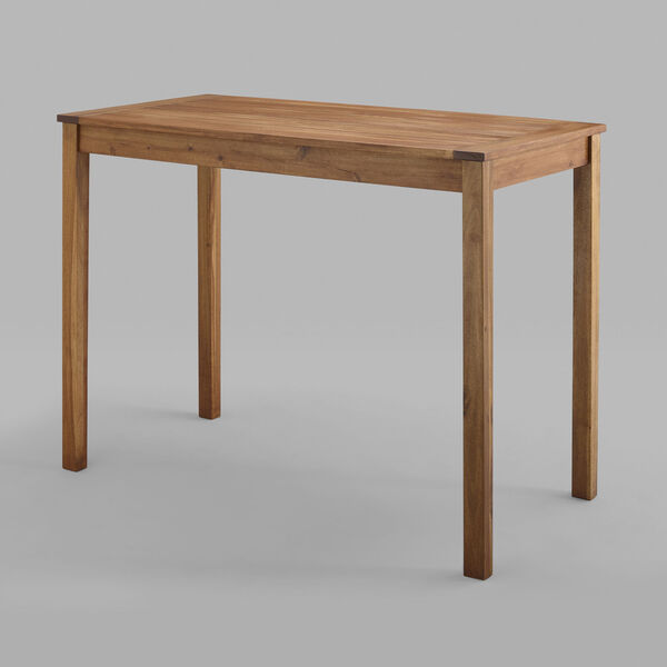 Brown Outdoor Counter Height Table, image 2