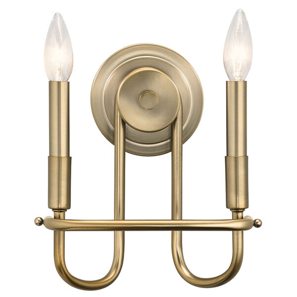 Capitol Hill Classic Bronze Two-Light Wall Sconce, image 2