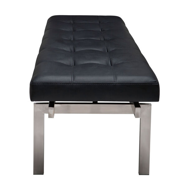 Louve Black Occasional Bench, image 3