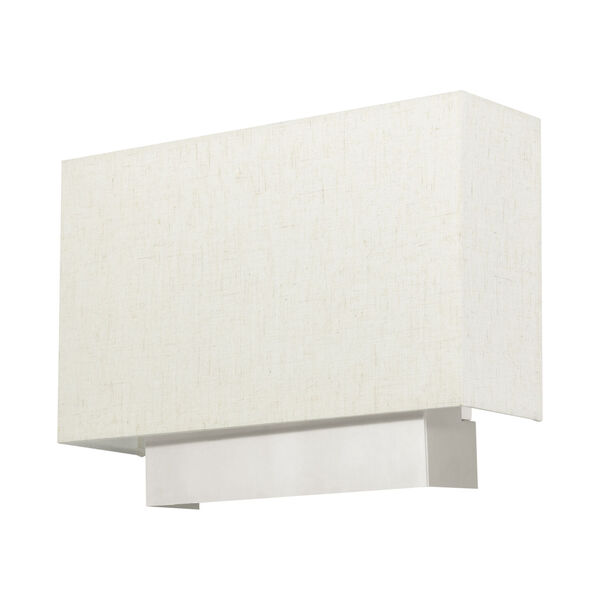 Meadow Brushed Nickel One-Light ADA Wall Sconce, image 2