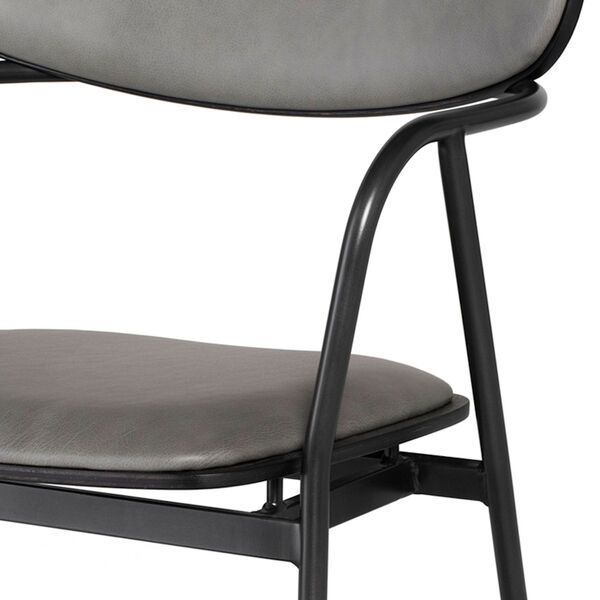 Gianni Dove and Black Counter Stool, image 4