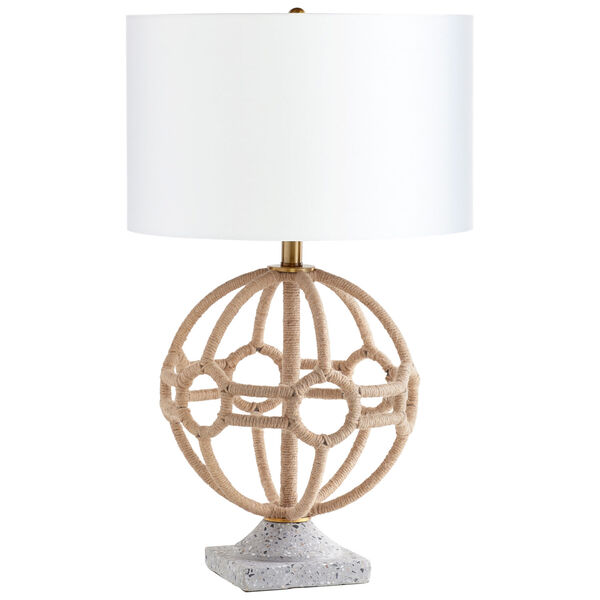 Aged Brass Basilica Table Lamp, image 1