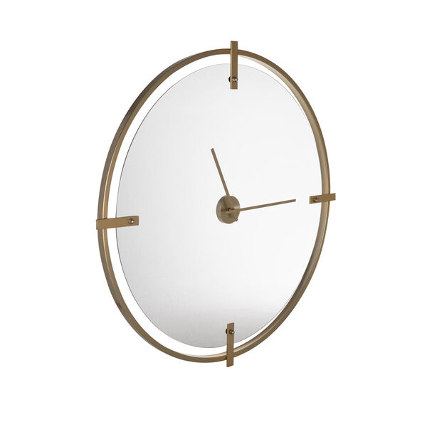 Electra Gold 36-Inch Wall Clock, image 2