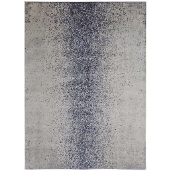 Astra Blue Ivory Rectangular 3 Ft. 11 In. x 6 Ft. Area Rug, image 1