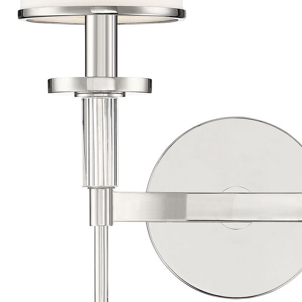 Hatfield Polished Nickel Two-Light Wall Sconce, image 3