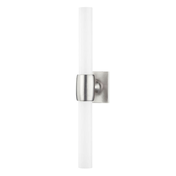 Hogan Burnished Nickel Two-Light Wall Sconce, image 1