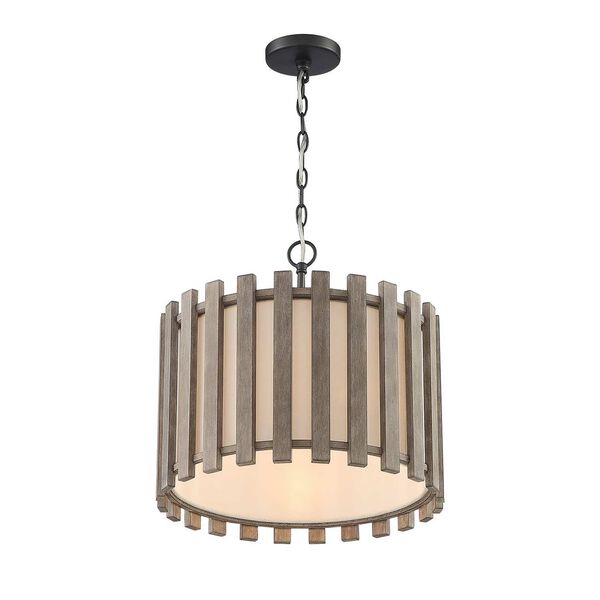 Inland Rustic Brown One-Light Pendant, image 3