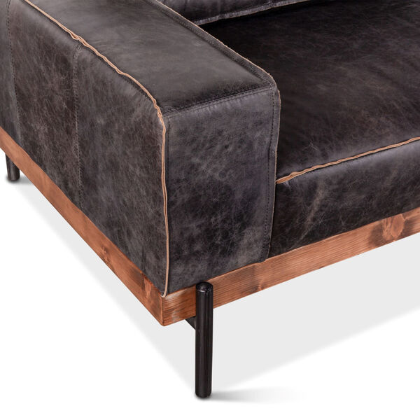 Chiavari Black Sofa, image 3