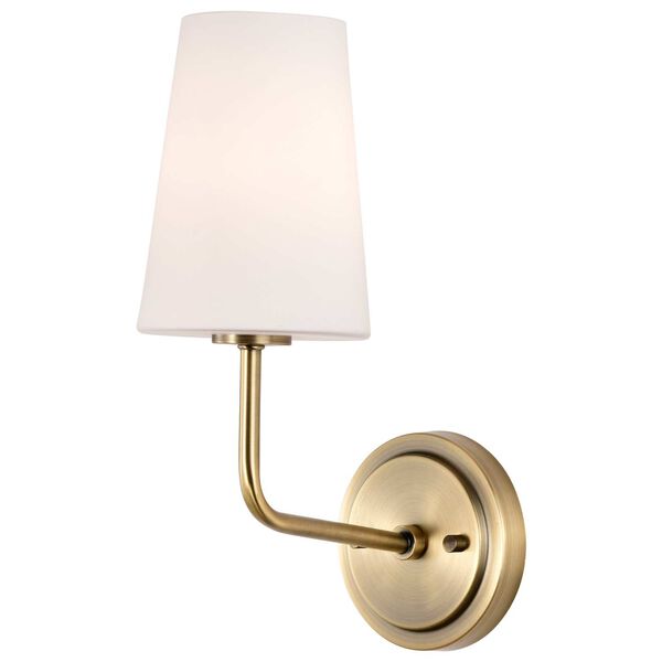 Cordello Vintage Brass One-Light Wall Sconce, image 2