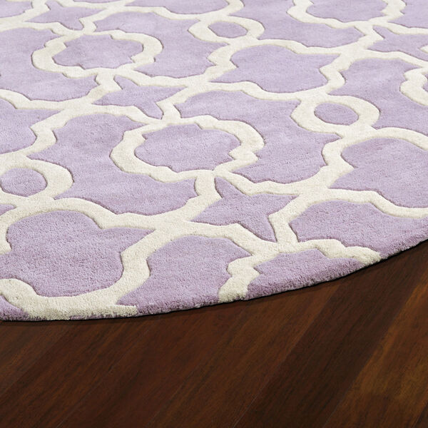 Revolution Lilac Hand Tufted 11Ft. 9In Round Rug, image 3