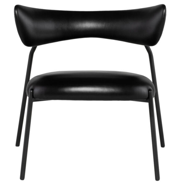 Dragonfly Matte Black Occasional Chair, image 2