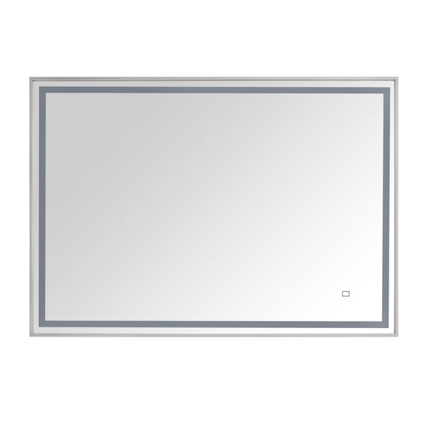Brushed Stainless 39-Inch LED Mirror, image 2