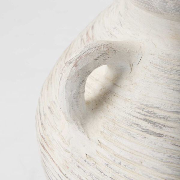 Misha Cream Ceramic Floor Vase, image 6