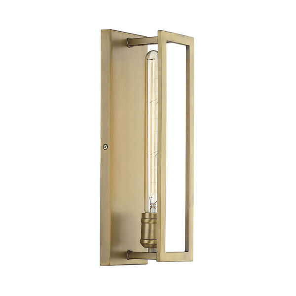Clifton Warm Brass One-Light Wall Sconce, image 4