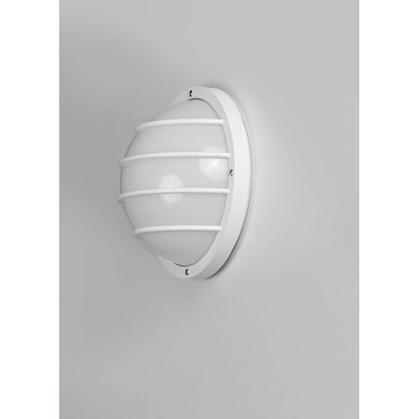 Bulwark White 10-Inch LED Outdoor Wall Mount Title 24, image 3