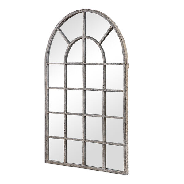 Grace Arched Rustic Gray Mirror, image 5