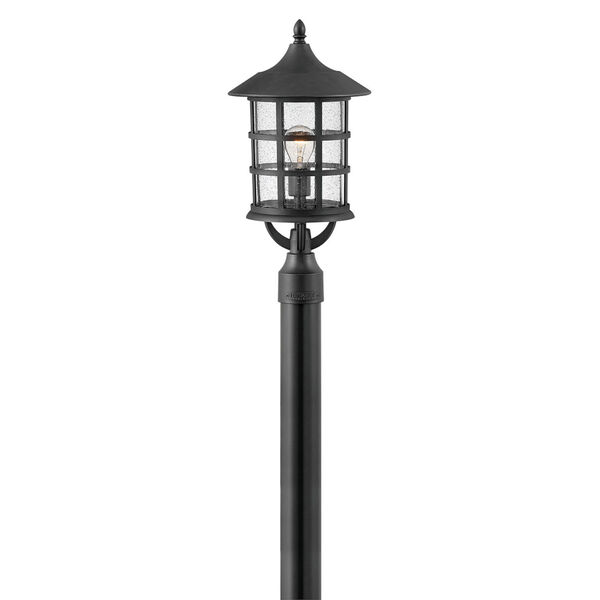 Freeport Textured Black LED Outdoor Post Mount, image 2