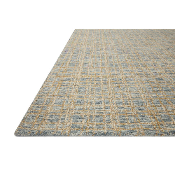 Chris Loves Julia Polly Blue and Sand Area Rug, image 3