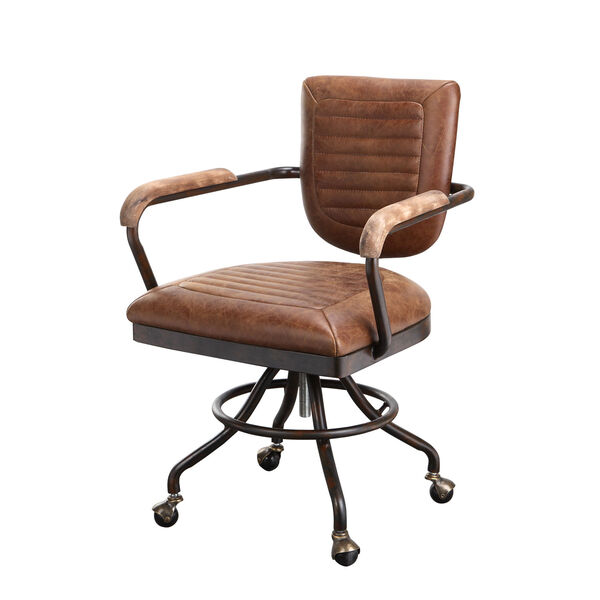 Foster Soft Brown Desk Chair, image 2