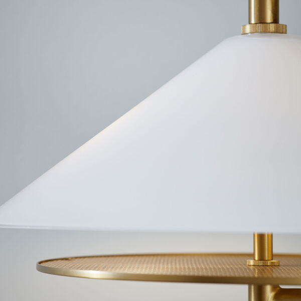 Gesture Burnished Brass Table Lamp, image 8